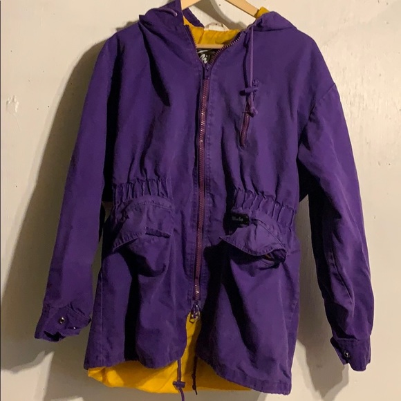 Jackets & Blazers - Vintage Purple Coat/Jacket Outerwear